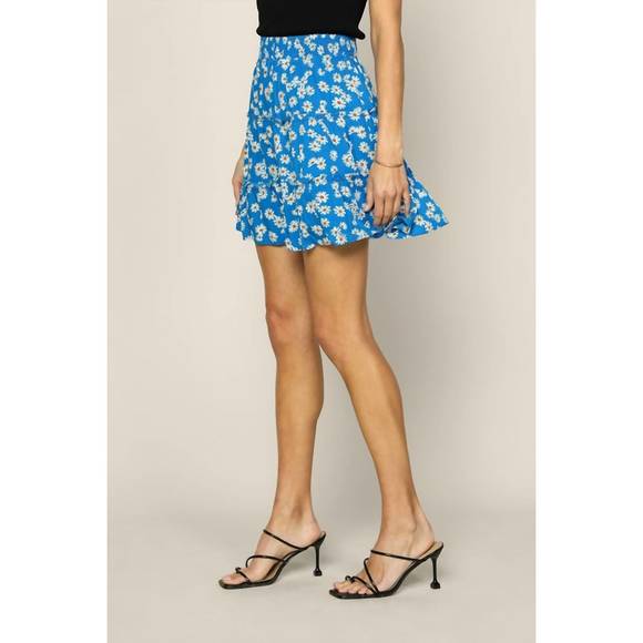 NEW SKIES ARE BLUE the daisy skirt in blue - Picture 3 of 3